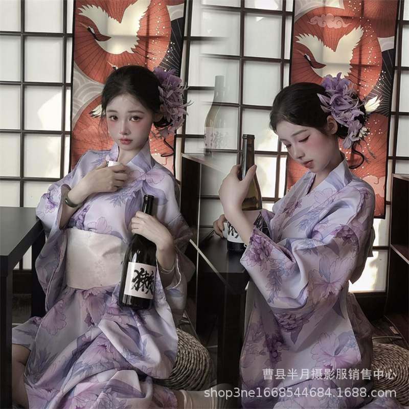 Japanese Women Formal Wear - Neues Studiomodell, japanischer Kimono, formelle Kleidung