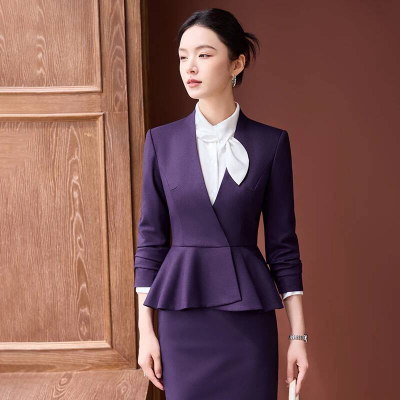 Women Formal Wear Interview - Hochwertiger Stoff für Damen, formelle Business-Anzüge