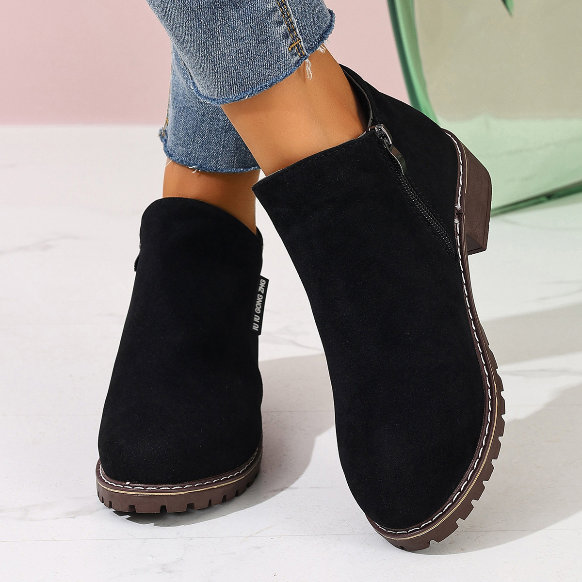 Damen Herbst-Winter-Stiefelett – Women Formal Wear Sale Bewertung und Preis