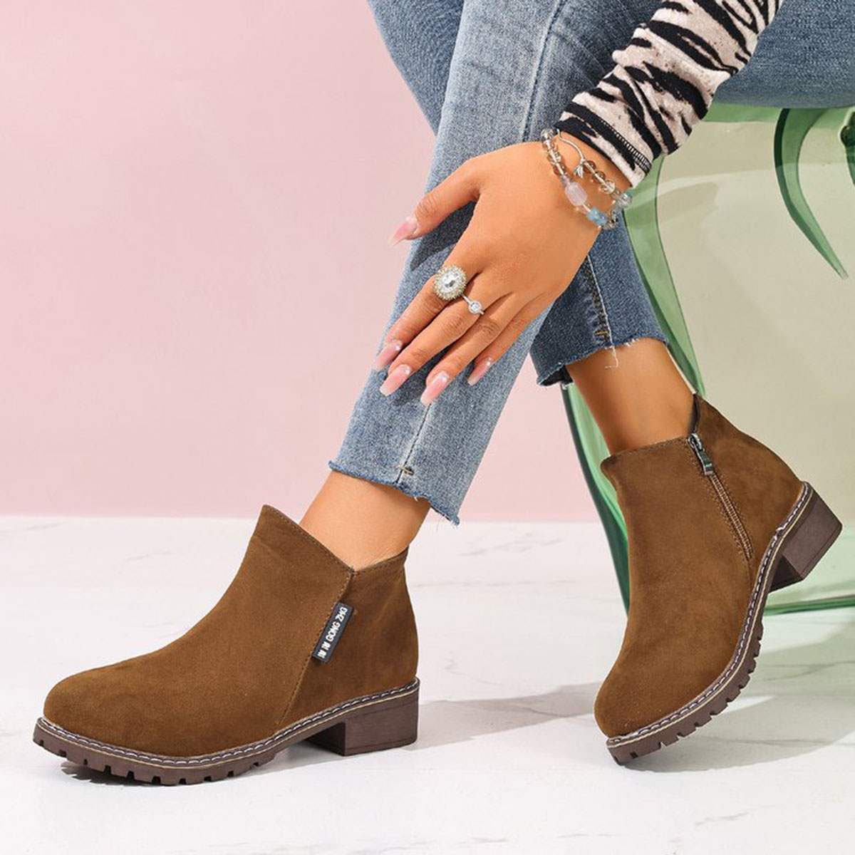 Damen Herbst Winter Stiefelett – Women Formal Wear Sale Bewertung und Preis