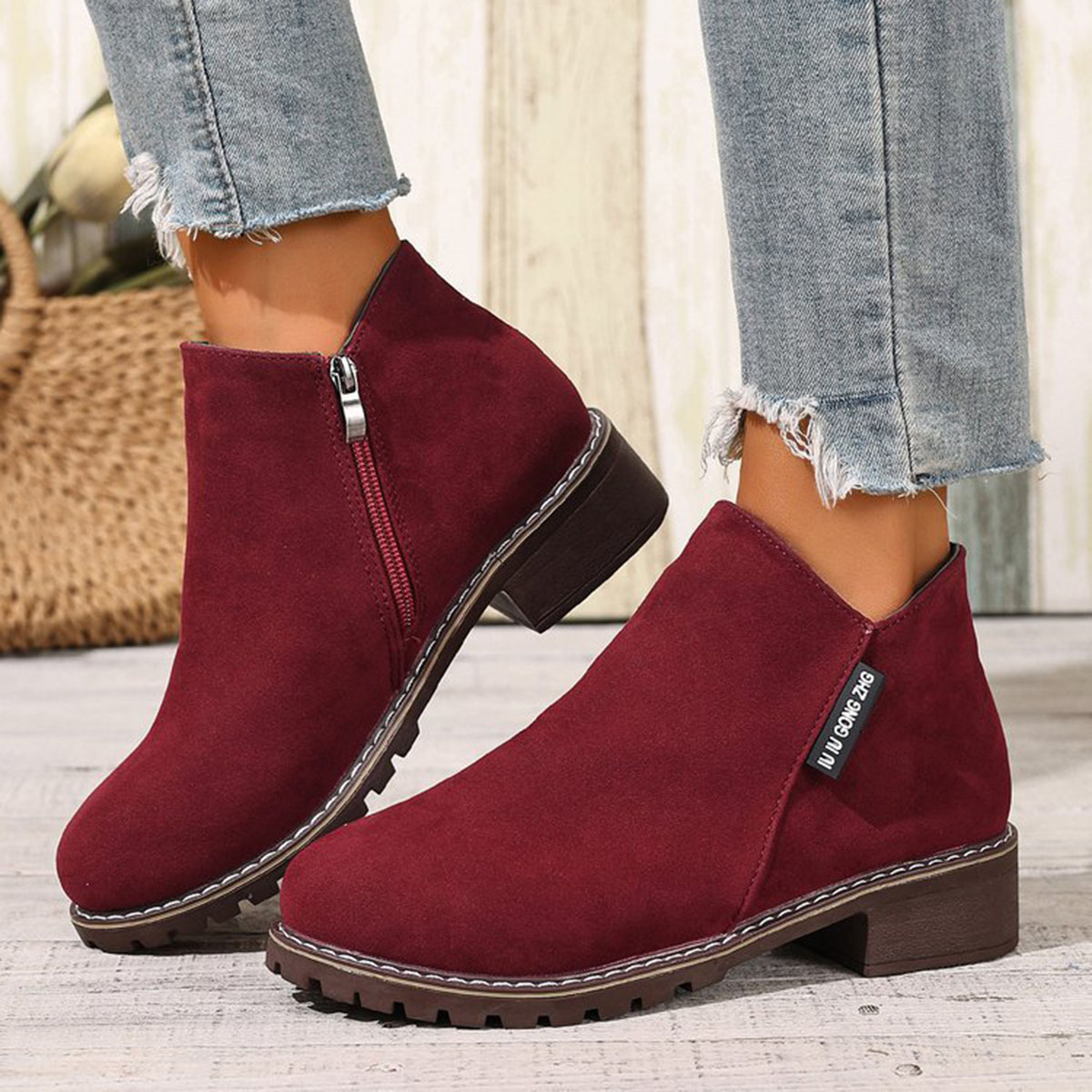 Damen Herbst Winter Stiefelett – Women Formal Wear Sale Bewertung und Preis