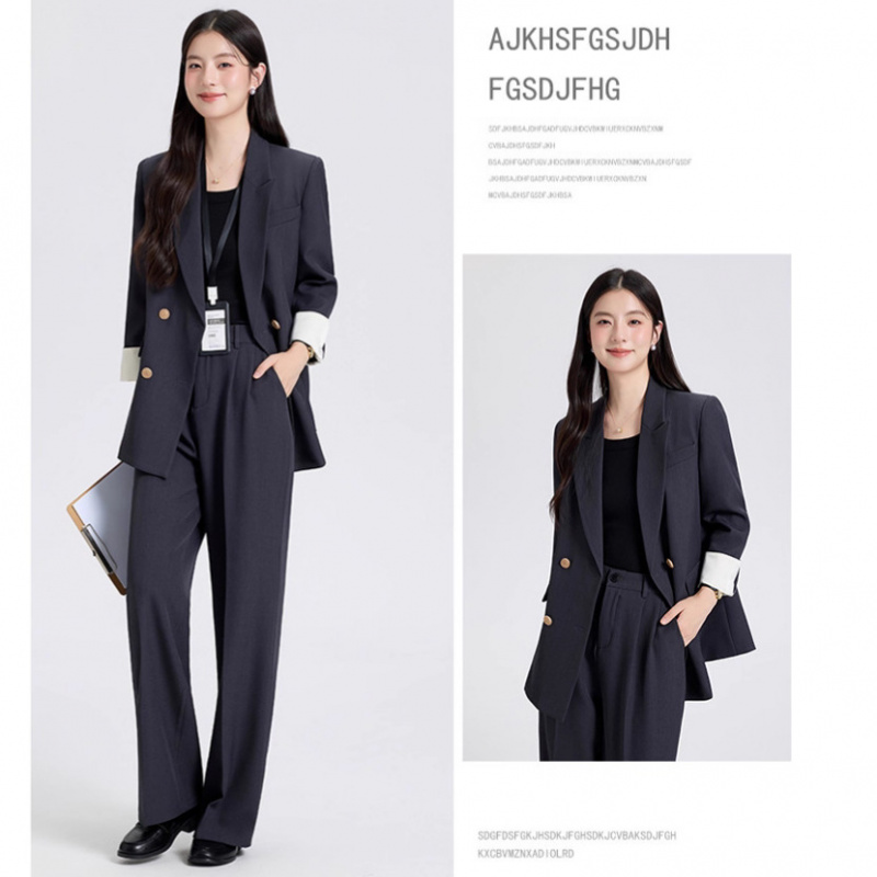 Damen-Anzug-Set für Frühling u – Women Formal Wear Interview Bewertung und Preis