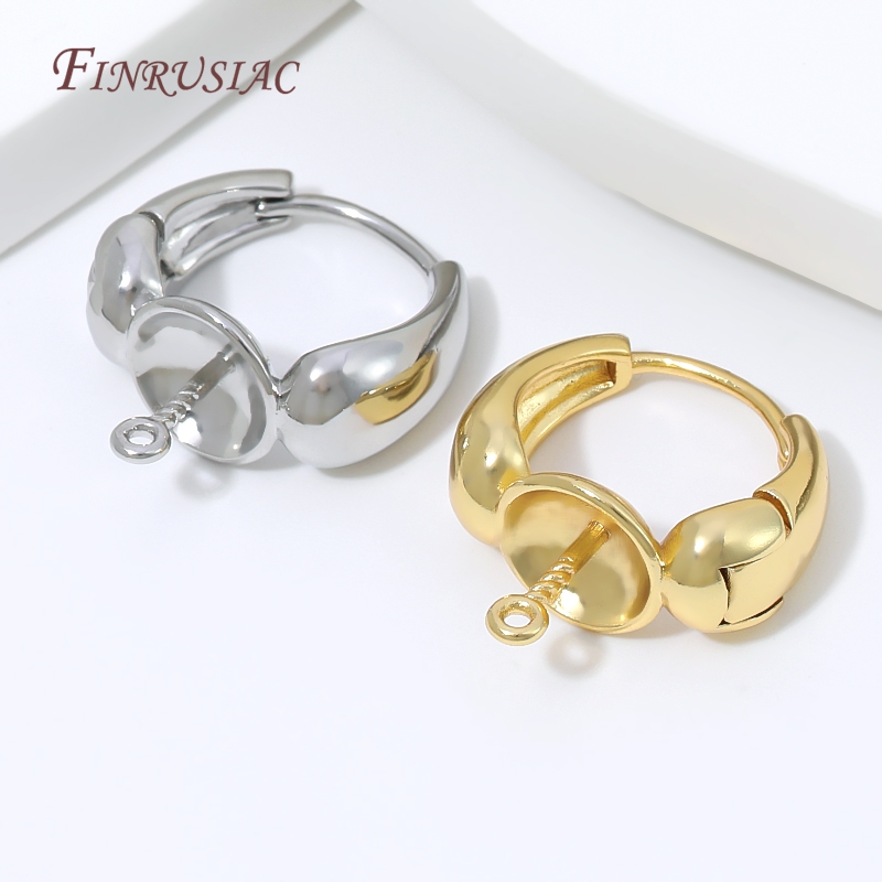 18K vergoldeter Wassertropfen- – Pearl Earring Stud Bewertung und Preis