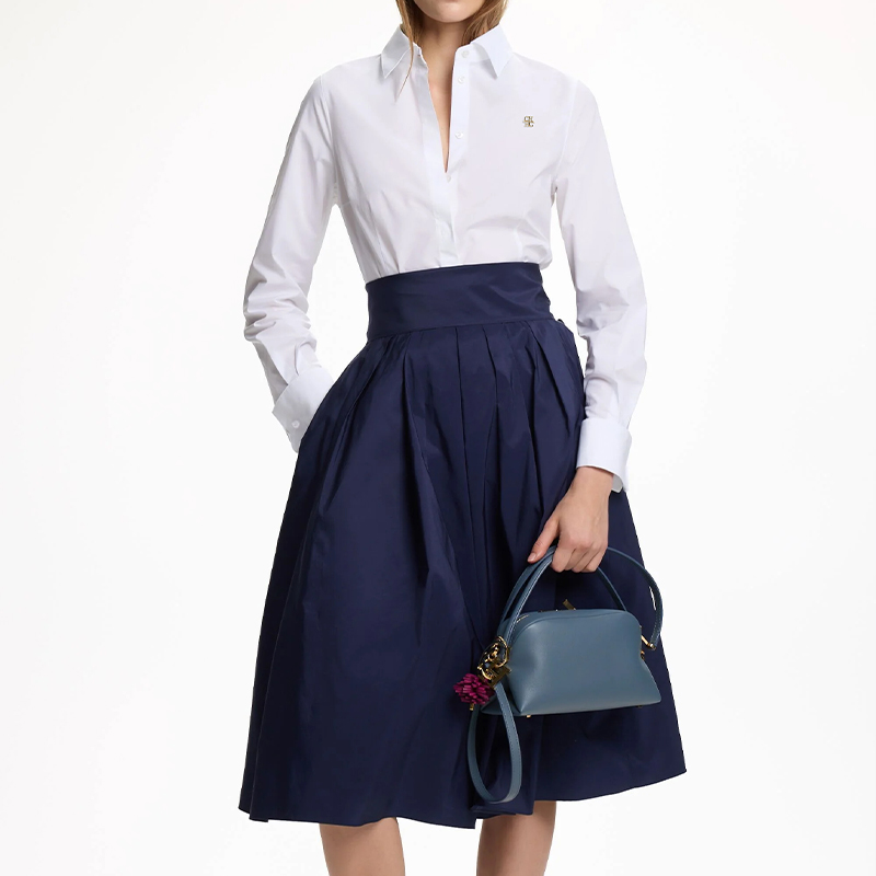 CH Marken-Hemdbluse mit Knöpfe – Women Formal Wear Brands Bewertung und Preis