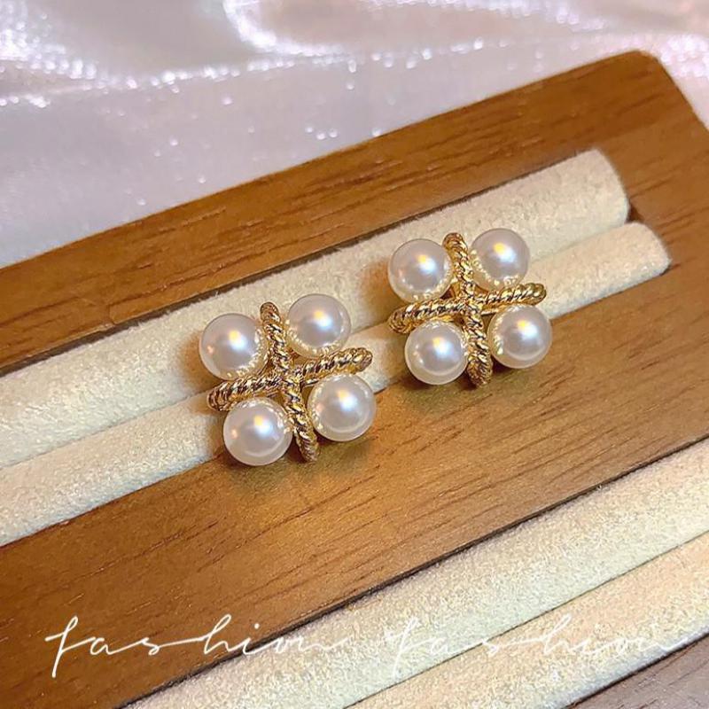 925 Silber Nadel Koreanische M – Pearl Earring Stud Bewertung und Preis