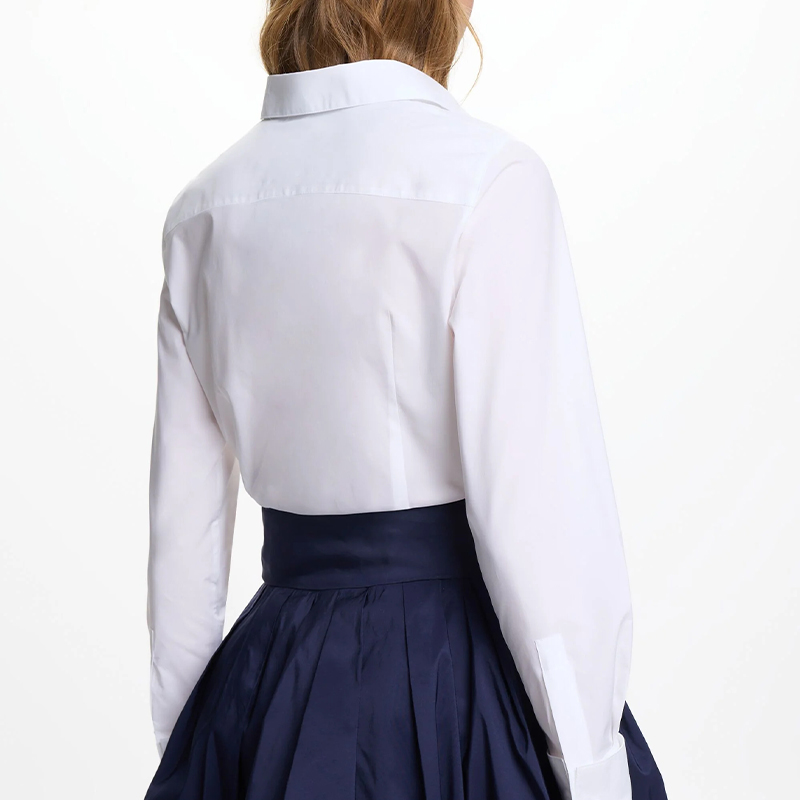 CH Marken-Hemdbluse mit Knöpfe – Women Formal Wear Brands Bewertung und Preis