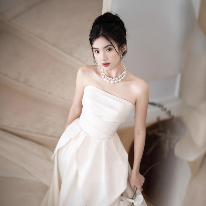 Französisches Trägerloses Brau – Women'S Formal Wear To A Wedding Bewertung und Preis