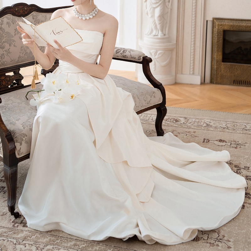 Französisches Trägerloses Brau – Women'S Formal Wear To A Wedding Bewertung und Preis