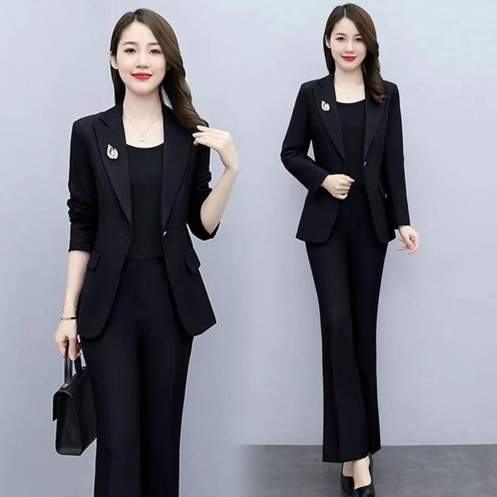 2-teiliges Damen-Anzug-Set mit – Women Formal Wear Office Bewertung und Preis