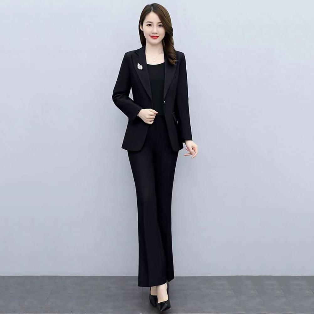 2-teiliges Damen-Anzug-Set mit – Women Formal Wear Office Bewertung und Preis