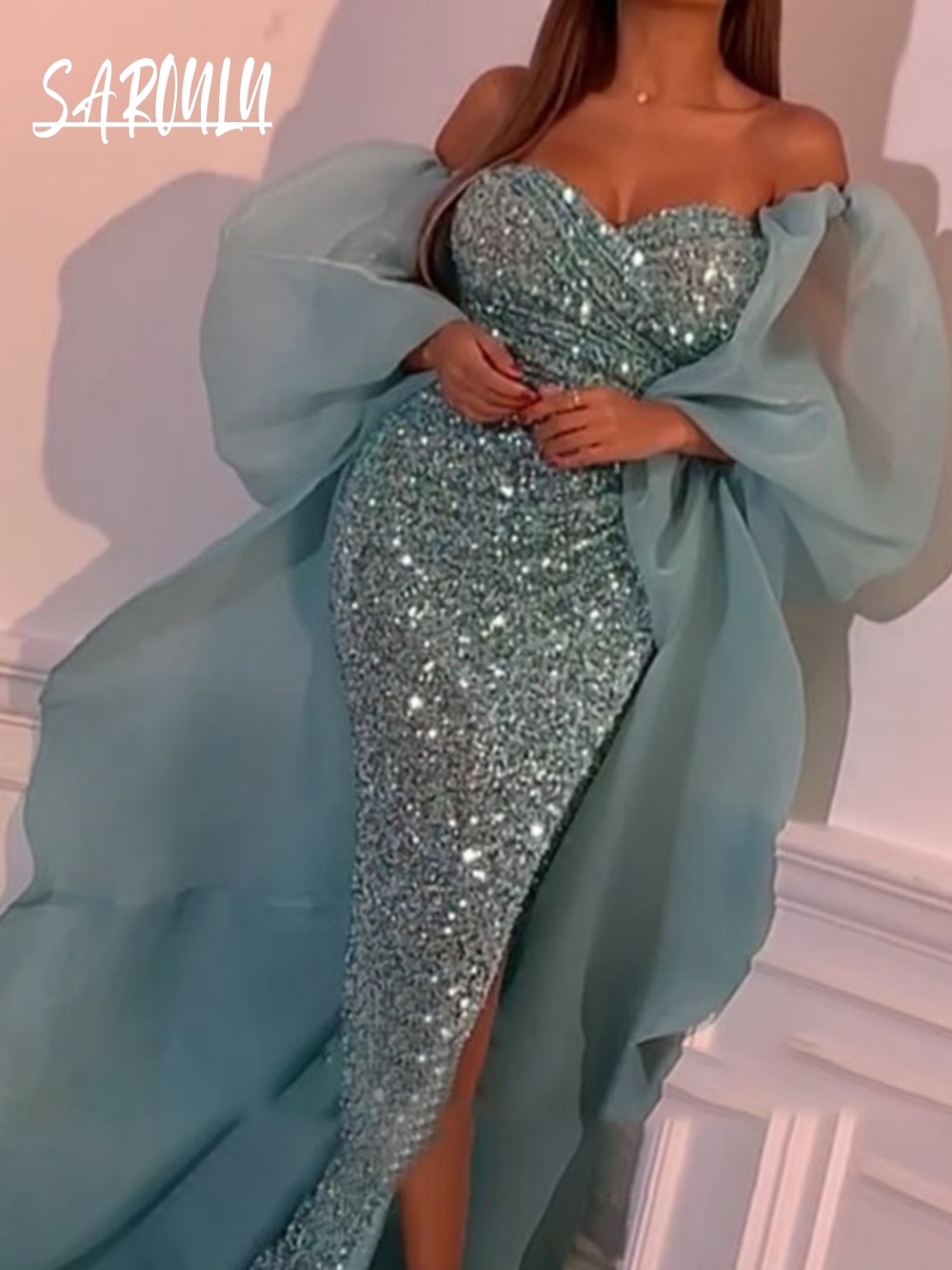 Sexy herzförmiges 2-teiliges A – Women Formal Wear Sale Bewertung und Preis
