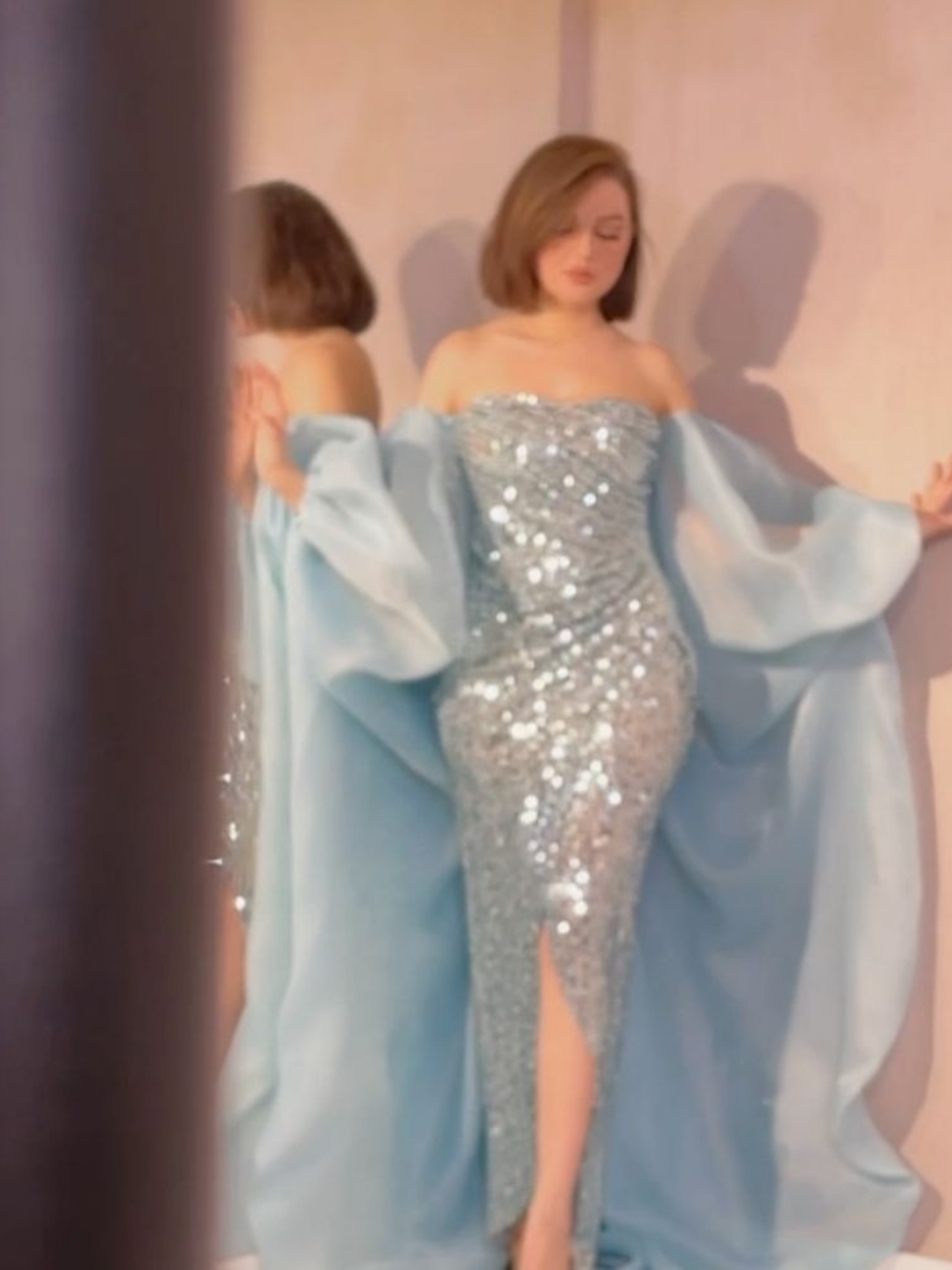 Sexy herzförmiges 2-teiliges A – Women Formal Wear Sale Bewertung und Preis