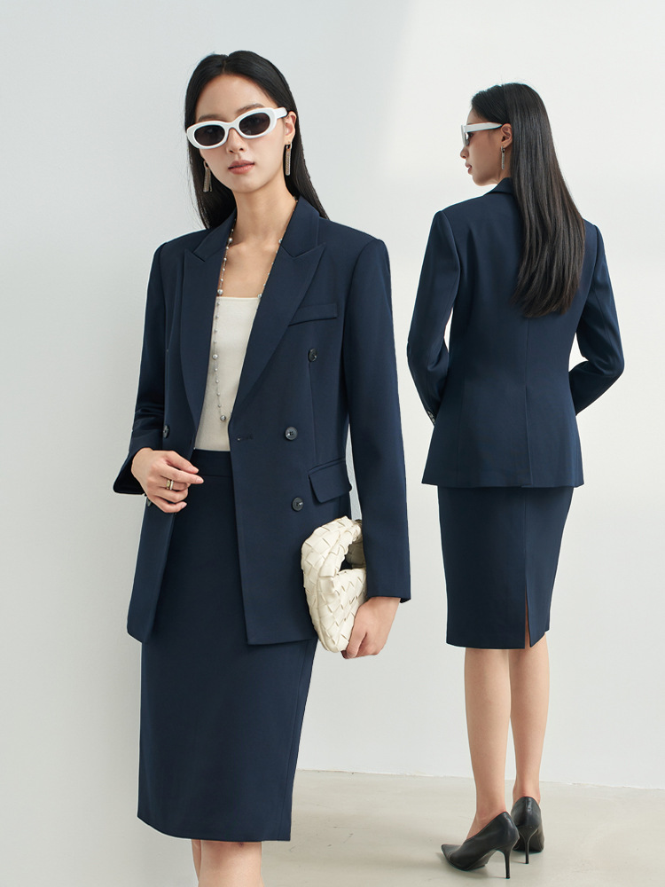Marineblauer Professioneller H – Women Formal Wear Interview Bewertung und Preis