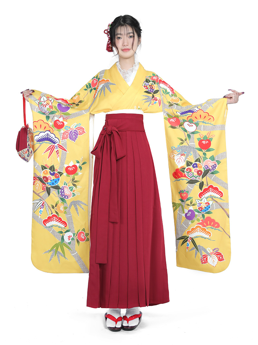 Japanisches Kimono-Set für Dam – Japanese Women Formal Wear Bewertung und Preis